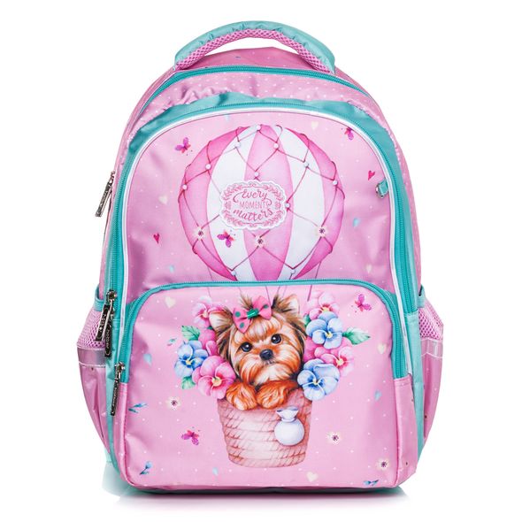 Рюкзак Hatber SOFT-Воздушный шар- 37х28х17см полиэстер светоотраж. 2 отделения, 4 кармана и 1 потайной на спинке , 